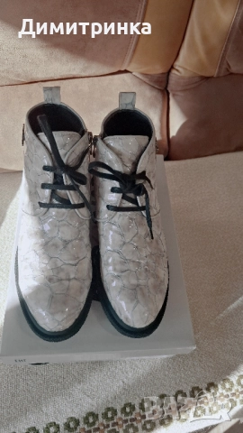 Дамски боти ест.кожа