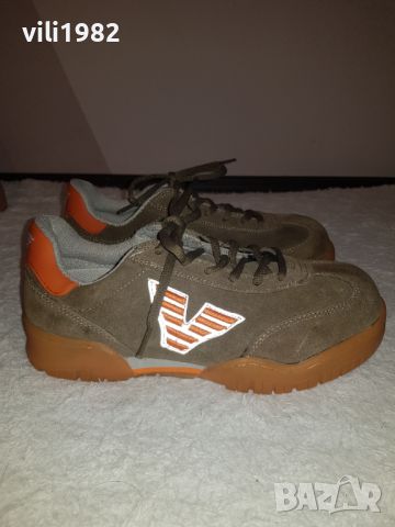 Работни обувки Volare с метални бомбе естествена кожа 39