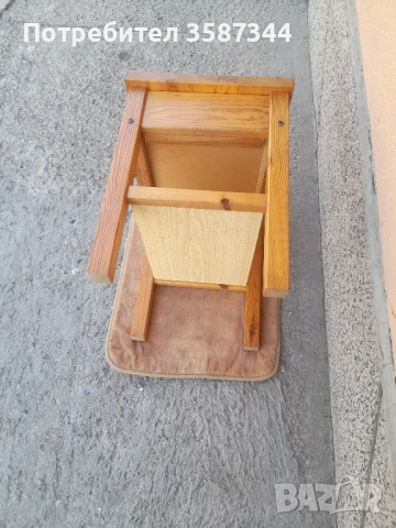 дървена масичка с чекмедже, снимка 6 - Маси - 51670033