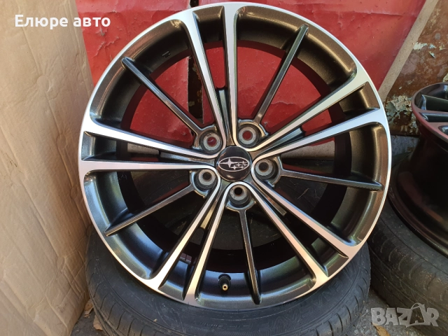 Джанти Субару,Subaru BRZ 5x100x7J17ет48, снимка 12 - Гуми и джанти - 51740302