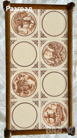 Винтидж масичка от масивна дървесина, снимка 6 - Маси - 53572512