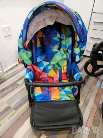 Детска Количка Adamex 3 в 1, снимка 4 - Детски колички - 50900379