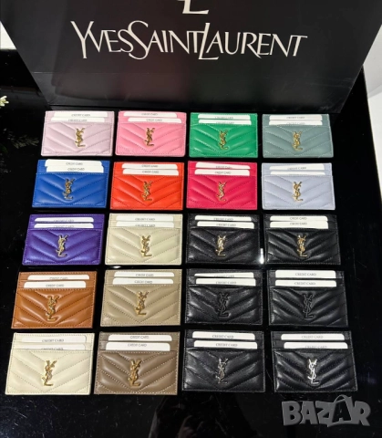 визитници ysl saint laurent, снимка 2 - Портфейли, портмонета - 52137941