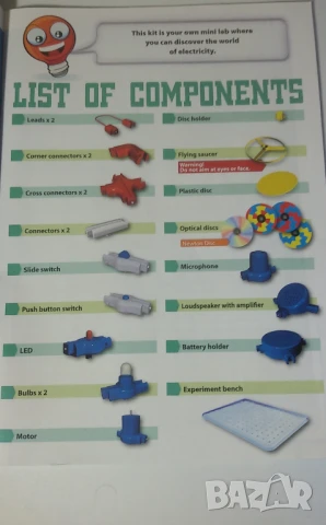 Electricity образователна игра с 91 дейности Електричество, снимка 8 - Образователни игри - 51055320