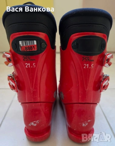 Комплект ски 110 см с щеки и ски обувки 21.5, снимка 2 - Зимни спортове - 53890494