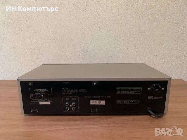 Продавам касетен дек Pioneer CT-4, снимка 5 - Декове - 51083601