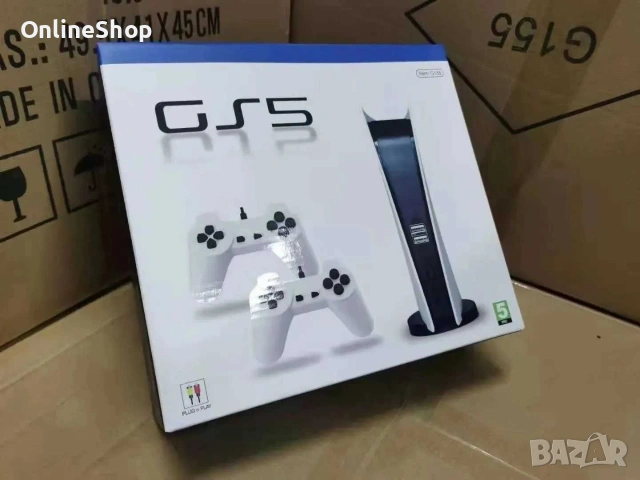 Мини конзола с 2 джойстика и 200 вградени игри GS5, снимка 6 - PlayStation конзоли - 53225106