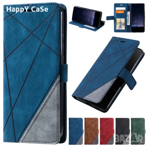 Honor 400 / 400 Pro / TRIANGLE Кожен калъф кейс тип тефтер, снимка 3 - Калъфи, кейсове - 51041767