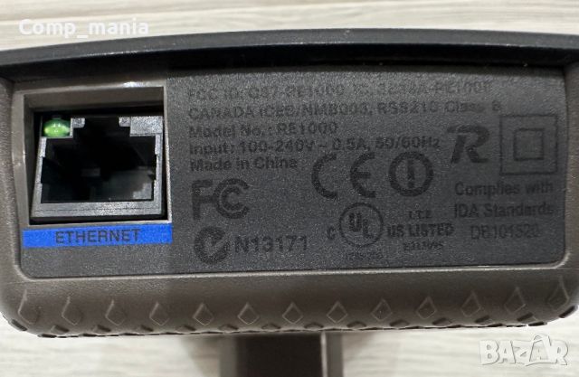 Cisco RE1000 Wireless-N Range Extender, снимка 3 - Рутери - 45326134