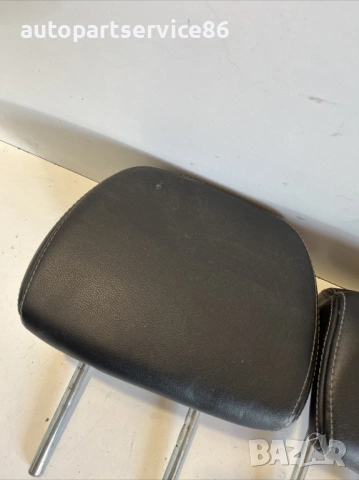 Задна облегалка за глава врат комплект кожа черна за Peugeot 4007 2.2 HDI (2009), снимка 3 - Части - 53649117