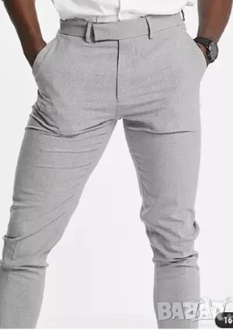 ASOS DESIGN мъжки панталон Slim fit 32, снимка 2 - Панталони - 50450673