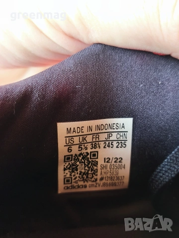 Adidas оригинални маратонки 38⅔ – много запазени, снимка 5 - Детски маратонки - 53839056