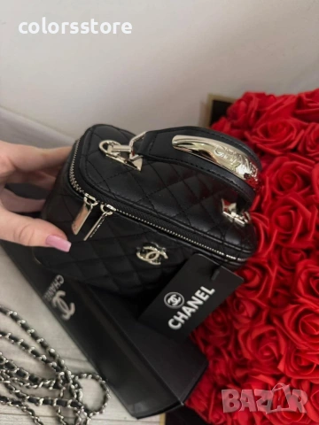 Черна чанта Ch***- IM107 , снимка 2 - Чанти - 50706950