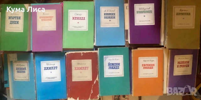 Библиотека за ученика и литературни анализи , снимка 8 - Учебници, учебни тетрадки - 51344080