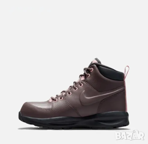 НАМАЛЕНИЕ !!!   Зимни обувки Nike Manoa Brown LTR GS BQ5372-200, снимка 2 - Дамски боти - 48202620