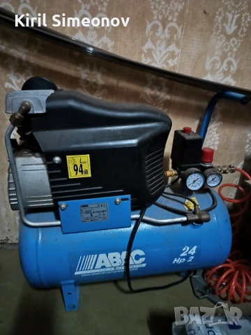 Компресор ABAC 24 литра 