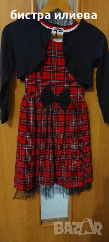 Рокля за Коледа, 134см 