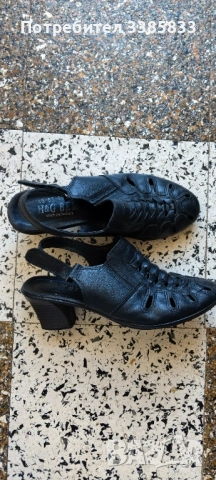 Елегантни сандали, естествена кожа, снимка 2 - Сандали - 54227769