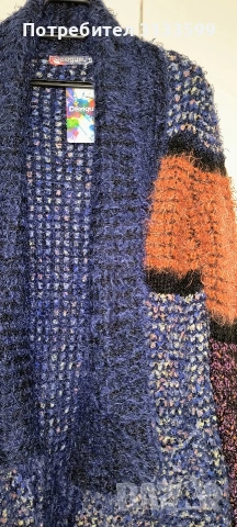 Дамска блуза "Desigual"- размер М; ЖИЛЕТКА "Desigual"- размер L , снимка 10 - Блузи с дълъг ръкав и пуловери - 44034746