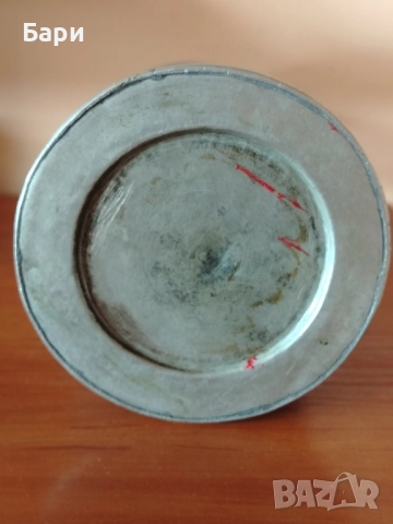 Стара сребърна красива основа за наргиле,ваза,шише..., снимка 12 - Колекции - 51600802