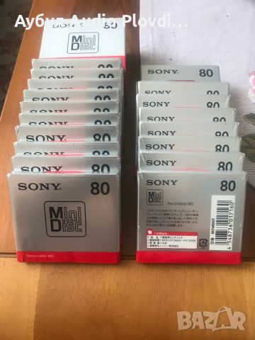 SONY Recordable  MD 80 Mini Disc, снимка 4 - Аудиосистеми - 46461260