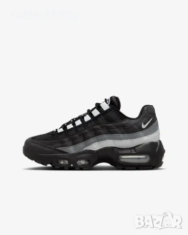 Nike - Air Max 95 номер 36 черни дамски Оригинал Код 8003, снимка 1 - Маратонки - 49261327