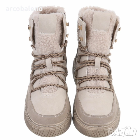 Дамски боти с връзки, 5цвята , снимка 5 - Дамски боти - 52021854