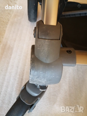 Детска количка Cangaroo - Icon 2 в 1 + Столче за кола и адаптори за закачане на шасито н, снимка 9 - Детски колички - 53784471