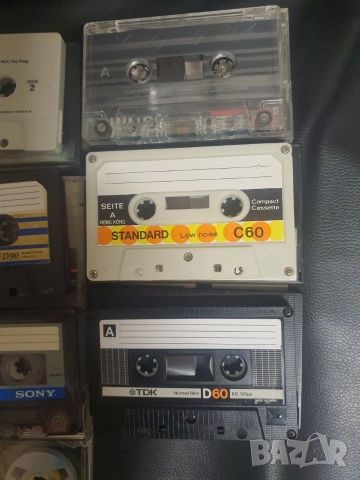 Лот от 10бр аудио касети със записи музика. Всички за 20лв. Купени от чужбина. Записите са качествен, снимка 5 - Аудио касети - 52630735