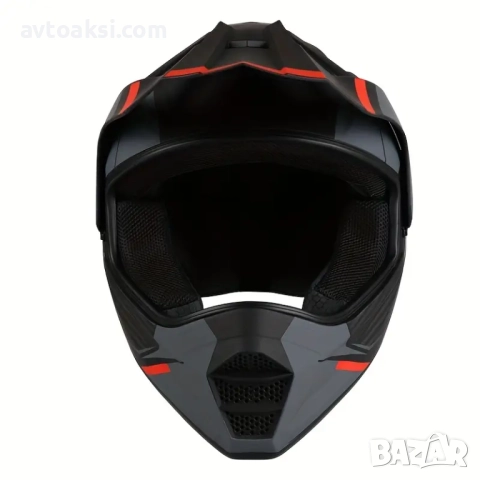 Каска Крос Мотор/Скутер/Бъги/Вело/АТВ -192-3, снимка 4 - Аксесоари и консумативи - 52099968