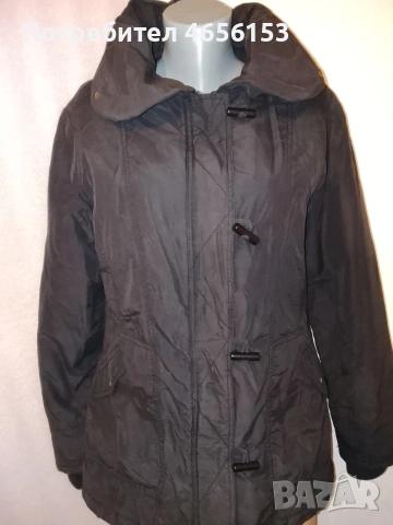 ДАМСКО ЧЕРНО ЗИМНО ЯКЕ ( ЯКЕТА , ПАРКА ) размер М , снимка 5 - Якета - 53278177