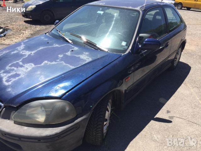 Honda civic 1,4 is 1998г,напълно цяла,за части, снимка 4 - Автомобили и джипове - 46089374