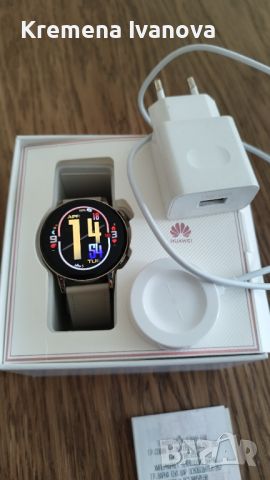 Смарт часовник HUAWEI WATCH GT3 LEATHER 42 MM, GPS, ПУЛСОМЕР, SPO2, снимка 1 - Смарт гривни - 45540815