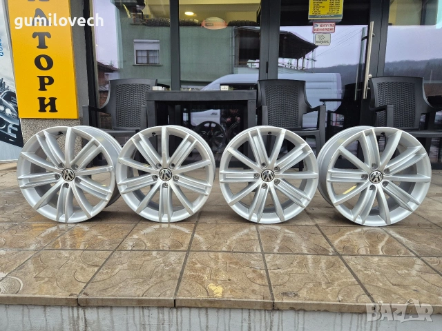 Оригинални Джанти Фолксваген Тигуан 18 цола , снимка 2 - Гуми и джанти - 53954586