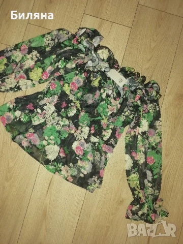 Нова блуза RIVER ISLAND - M размер, снимка 2 - Блузи с дълъг ръкав и пуловери - 51475156