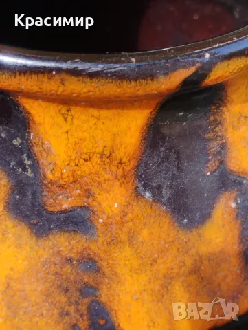 Винтидж западногерманска ваза. , снимка 5 - Антикварни и старинни предмети - 50086610