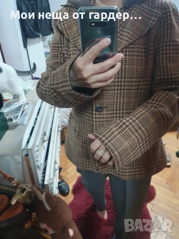 Сако стино кафяво р42 Л. Лондон Tom Taylor , снимка 5 - Сака - 52170786