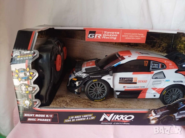 Nikkotoys TOYOTA GAZOO Racing MONTE CARLO RALLY 2023 - S, снимка 3 - Колекции - 53461894