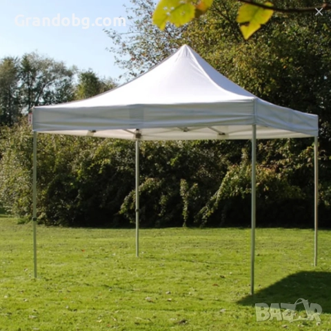 Сгъваема градинска шатра тип "Хармоника" 3x3м, 4 цвята
