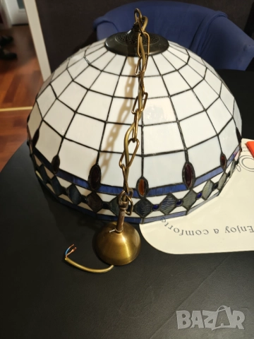 Полилей тип Тифани., снимка 13 - Лампи за таван - 51939204