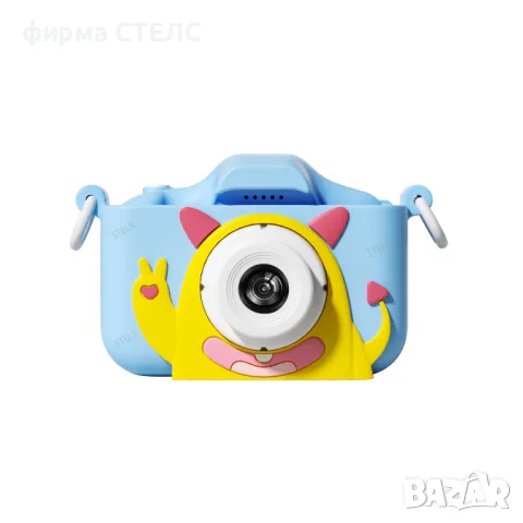  Детски фотоапарат STELS Z200, Селфи камера, Full HD видео, Игри, снимка 8 - Образователни игри - 49827080