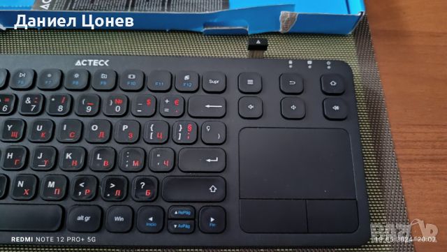 Клавиатура с тъч пад!, снимка 4 - Клавиатури и мишки - 45717328