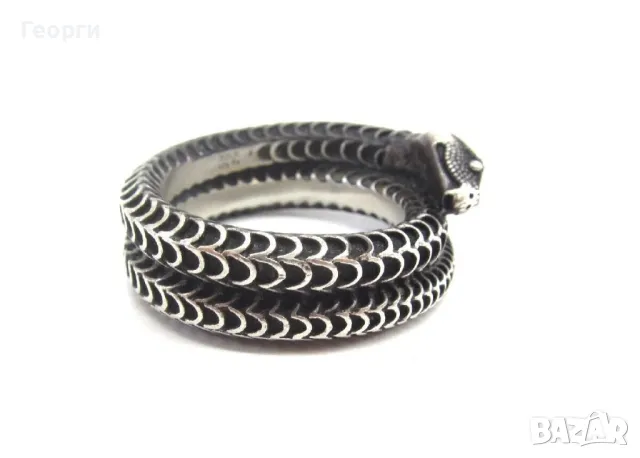 Gucci Snake оригинален пръстен, снимка 4 - Пръстени - 50263526