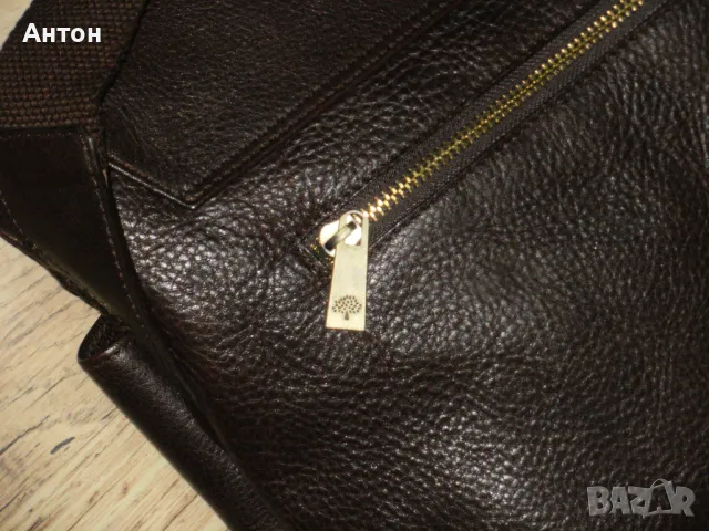 оригинална винтидж бизнес чанта естествена кожа, снимка 5 - Чанти - 49892751