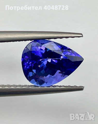 Инвестиционен естествен Танзанит 4.98ct.