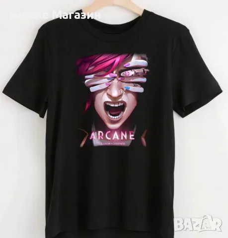 Памучна тениска - Arcane - League of Legends