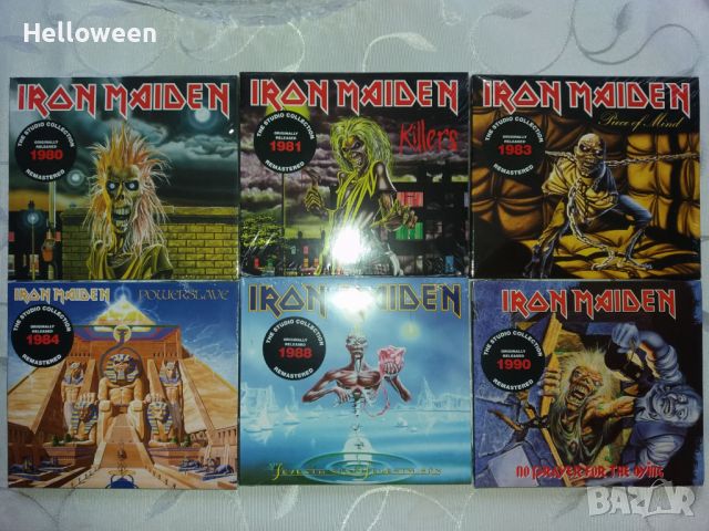 IRON MAIDEN оригинални CD, снимка 10 - CD дискове - 44601671