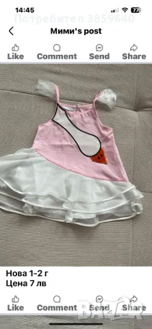 Рокли и блузки за 18-24 месеца, снимка 2 - Бебешки рокли - 49750990