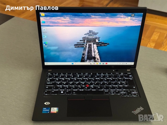 Lenovo ThinkPad X13 Gen 3 / i5 1235u / 16GB / 256GB / WUXGA IPS, снимка 3 - Лаптопи за дома - 53292312