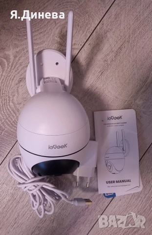 Wi-fi Камера ioveek, снимка 3 - Камери - 54221220